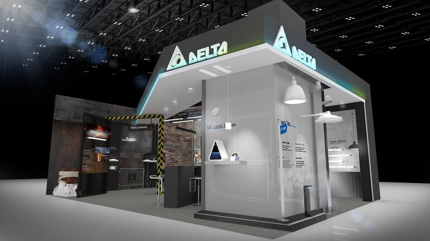 Delta präsentiert Lösungen für industrielle Beleuchtung und Gebäudeautomation auf der Light + Building 2022